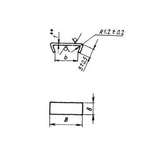ОСТ 1 11098-73 Скобы авиационные