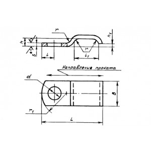 ОСТ 1 11022-73 Скобы для крепления электропроводов и жгутов