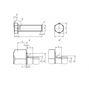 ГОСТ Р ИСО 4017-2013 Винты с шестигранной головкой классов точности А и В